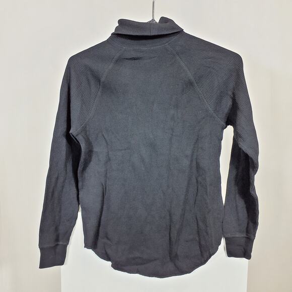 Everlane Organic Cotton Turtleneck Waffle Tee Size XS - Picture 3 of 6